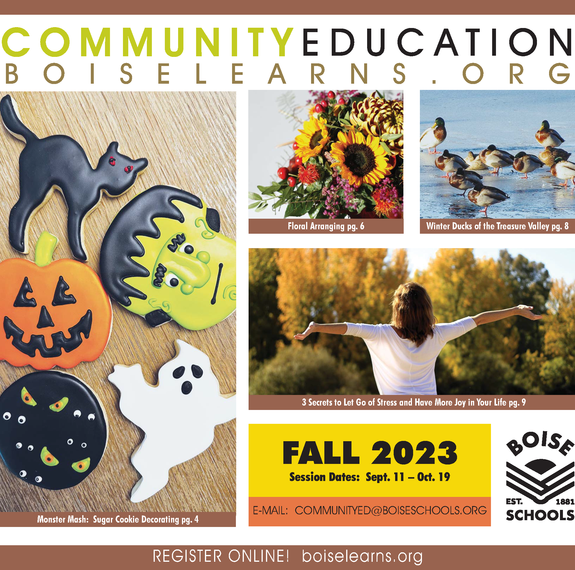 Fall 2023
                                                          Community
                                                          Education
                                                          Catalog