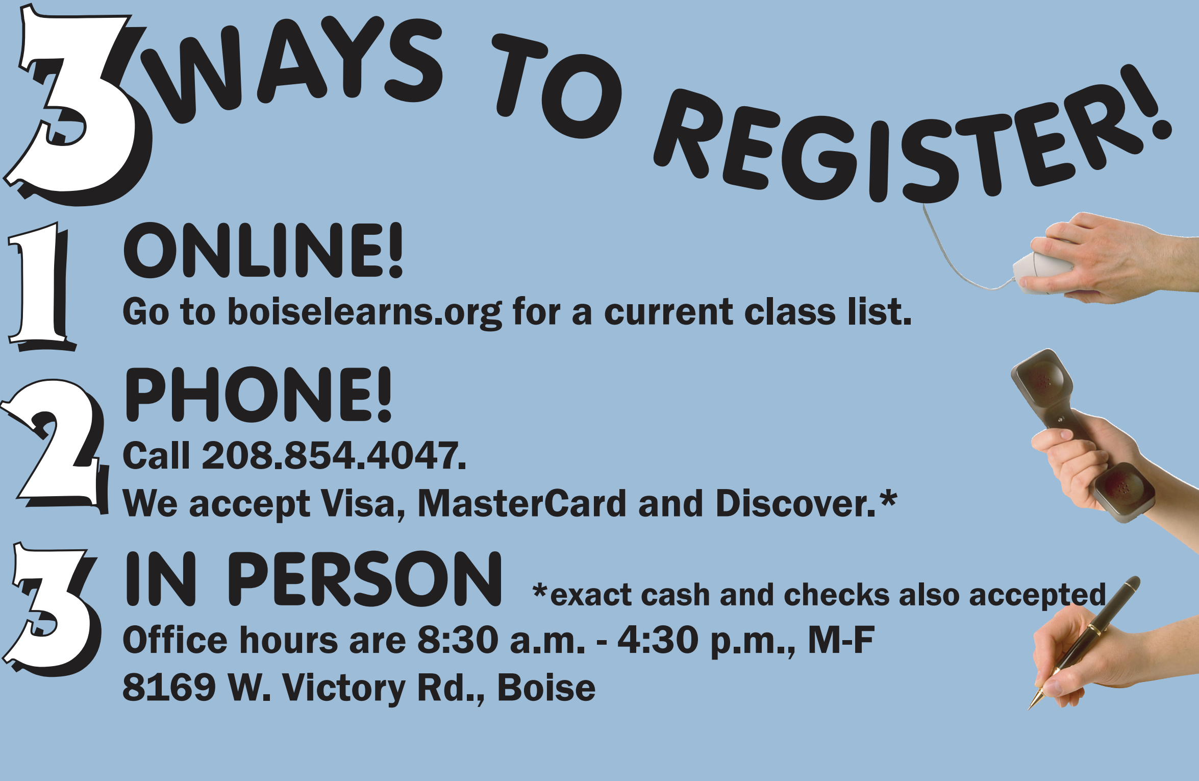 Register Online!