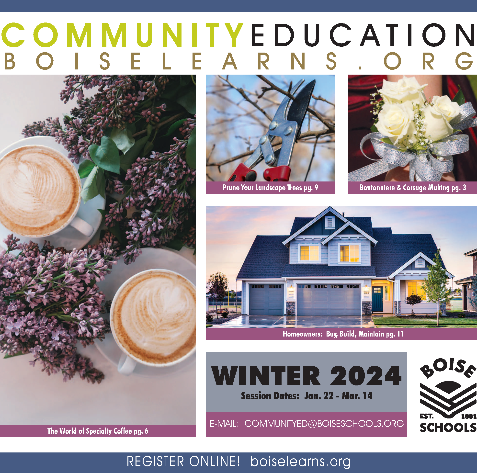 Winter
                                                          2024 Community
                                                          Education
                                                          Session
                                                          Community
                                                          Education
                                                          Catalog